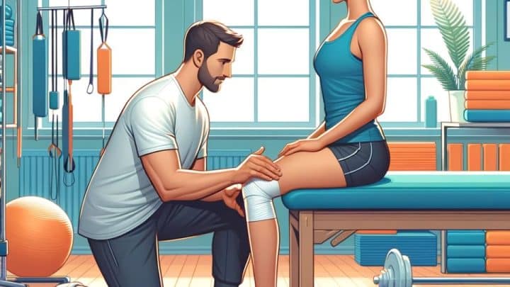 Fyzioterapia: Zahŕňa cvičenia na posilnenie a zlepšenie flexibility, čo môže pomôcť uvoľniť tlak a bolesť. Fyzioterapia je zvlášť účinná pri miernej až strednej bolesti kolena.