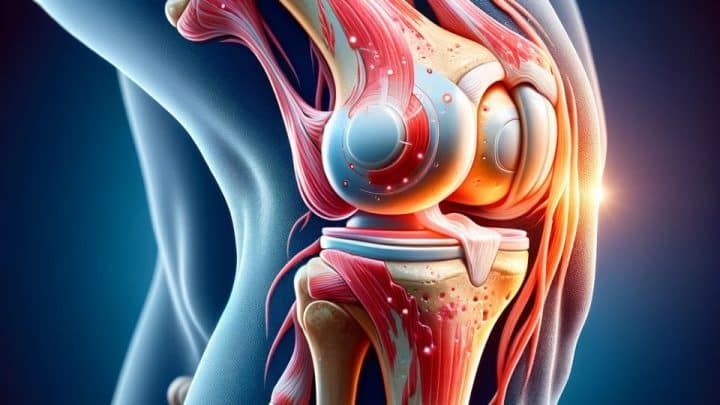 Zápalové ochorenia ako reumatoidná artritída môžu postihovať kolenný kĺb a spôsobovať bolesti aj na boku kolena.