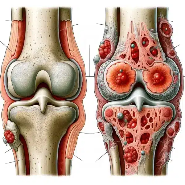 Septická artritída môže spôsobiť intenzívnu bolesť a zápal.